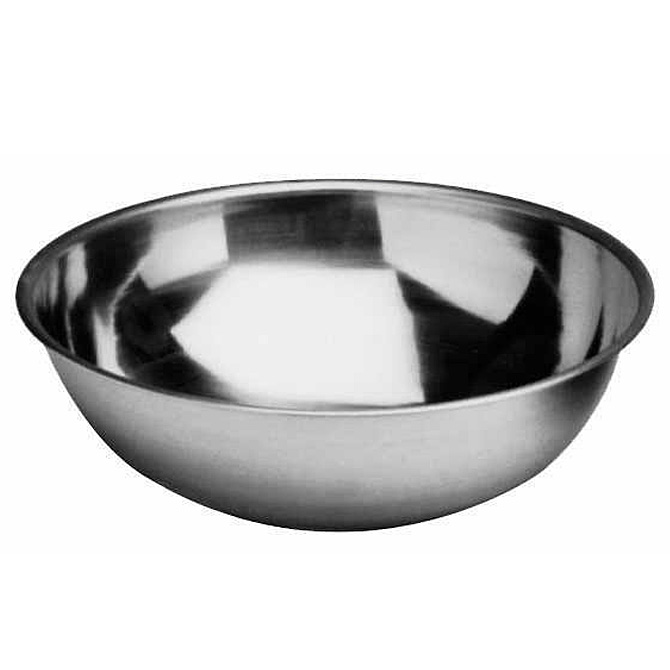Excellante 16 quart mixing bowl, heavy duty, stainless steel, 22 gauge (0.8  mm), comes in each 